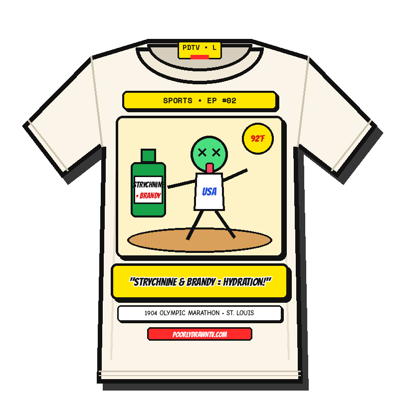 1904 Marathon Survivor Tee Mockup